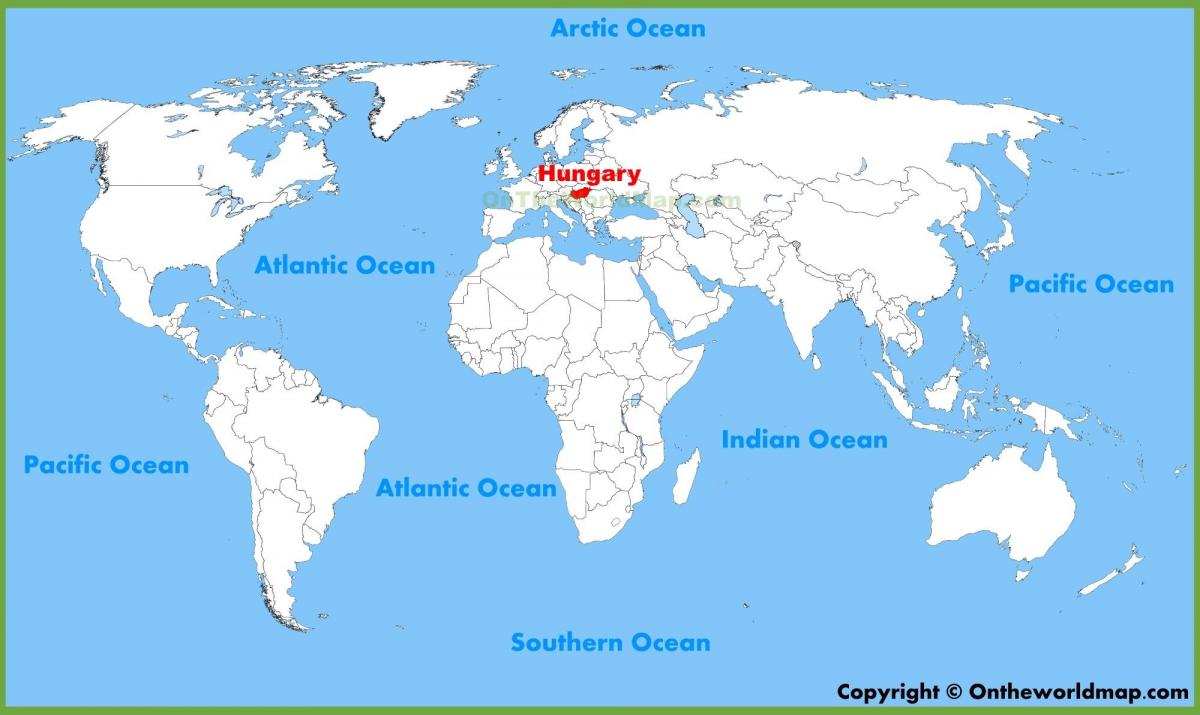 mapa ng mundo hungary budapest