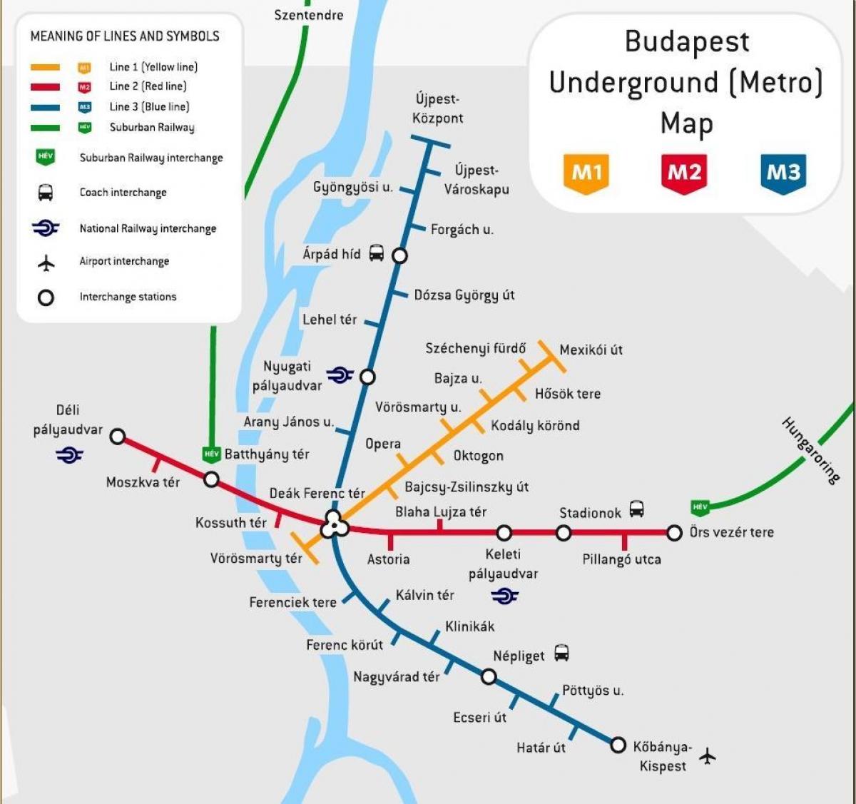 budapest bus station mapa