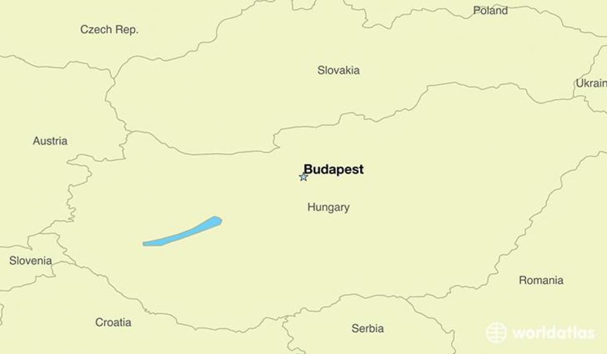 budapest hungary mapa ng europa