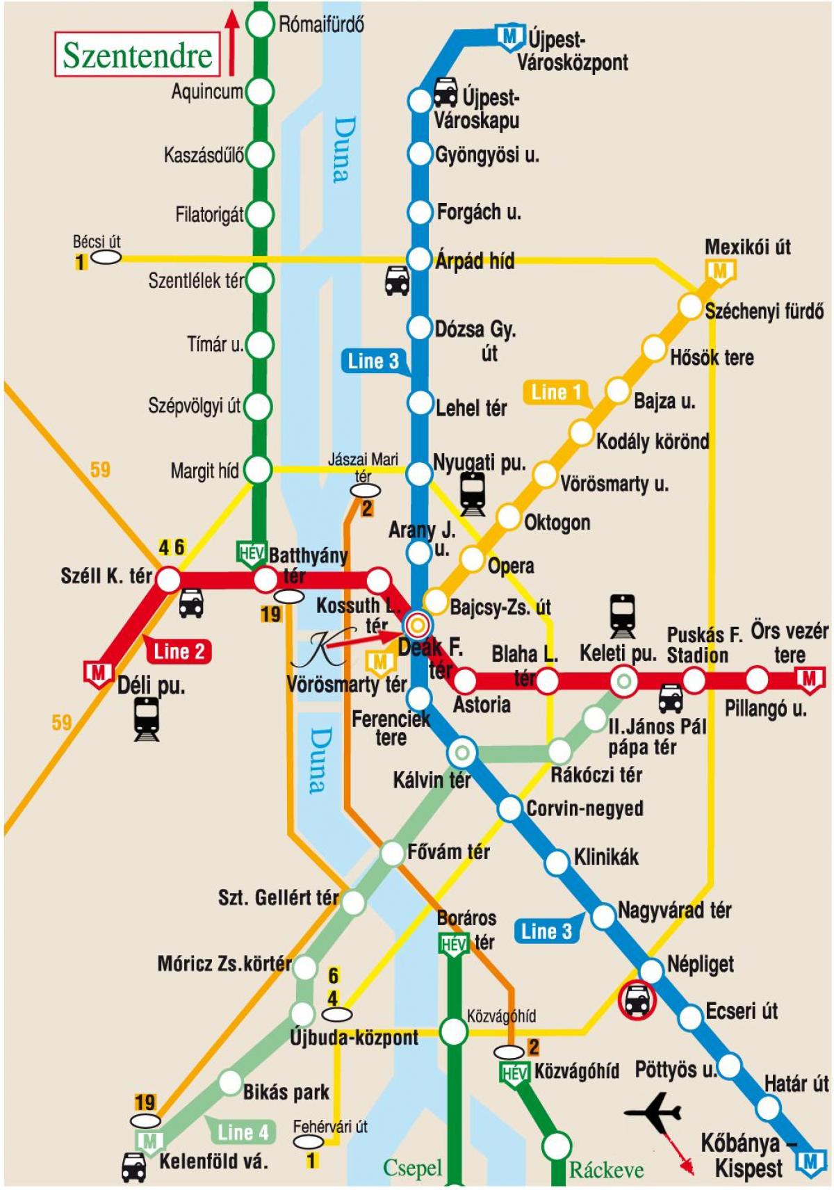keleti station budapest mapa