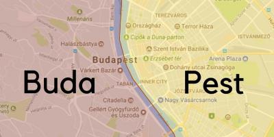 Budapest kapitbahayan mapa