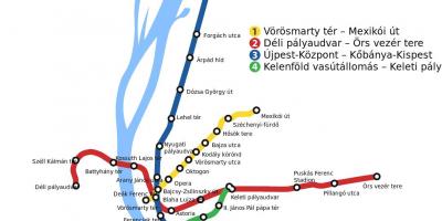 Mapa ng budapest keleti