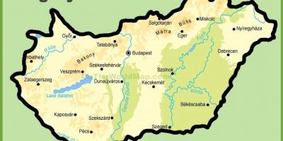 Budapesta mapa